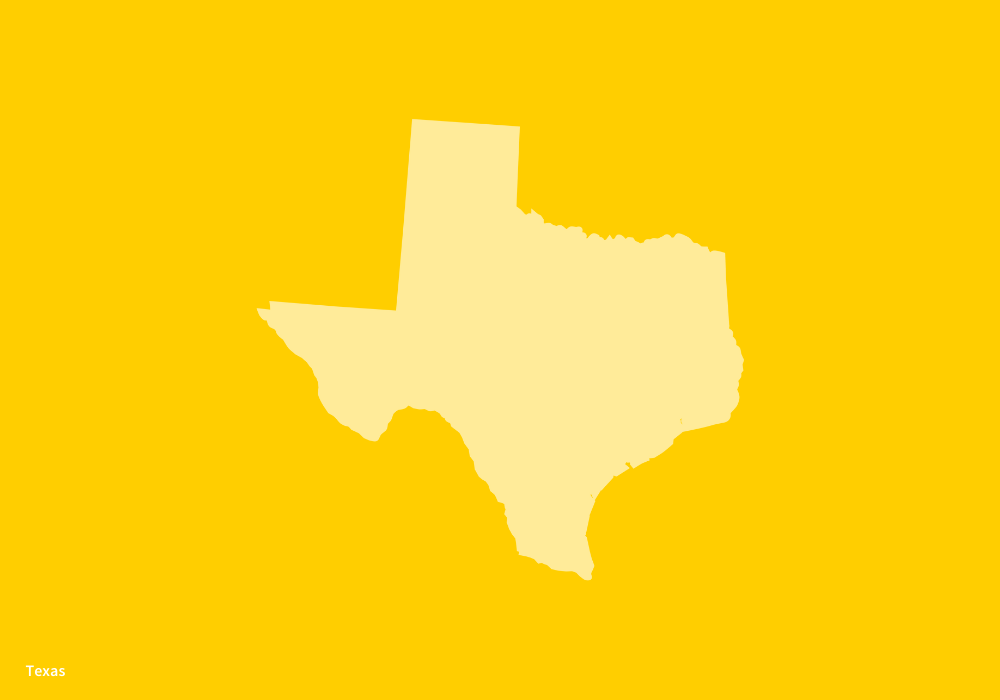 Texas: Multiple Regional Chapters