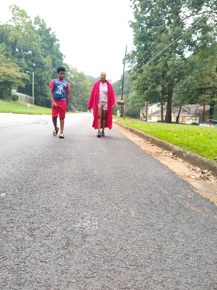 Beyond Bedtime Staff Member Douna at Pajama Walk 2021