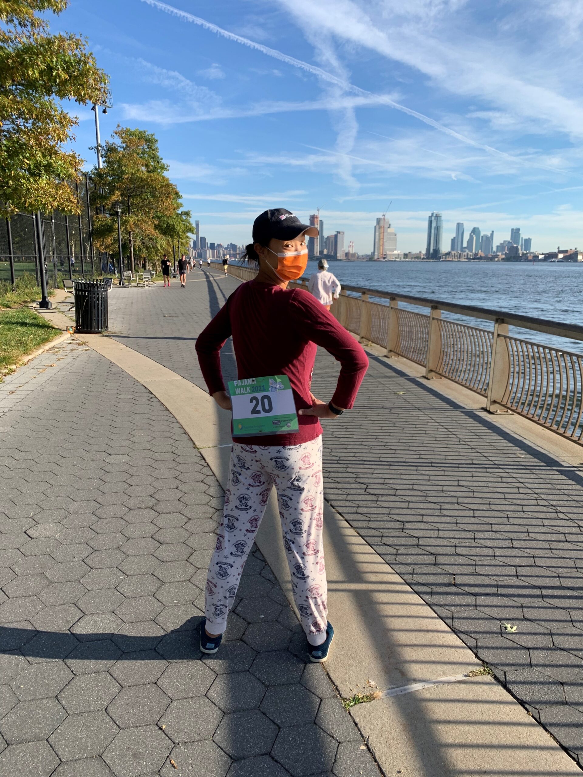 Enid at Pajama Walk 2021