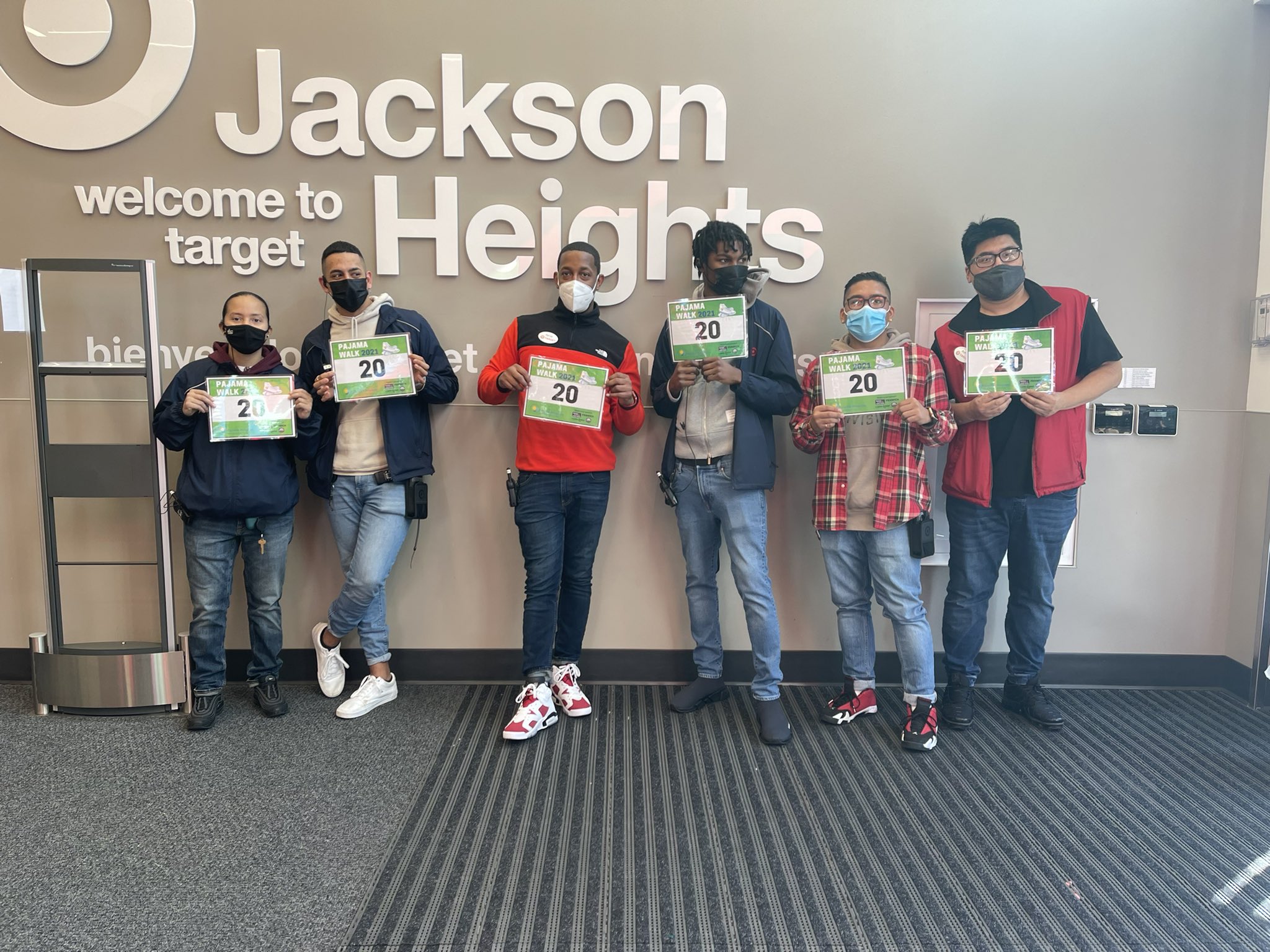 Target Jackson Heights at Pajama Walk 2021