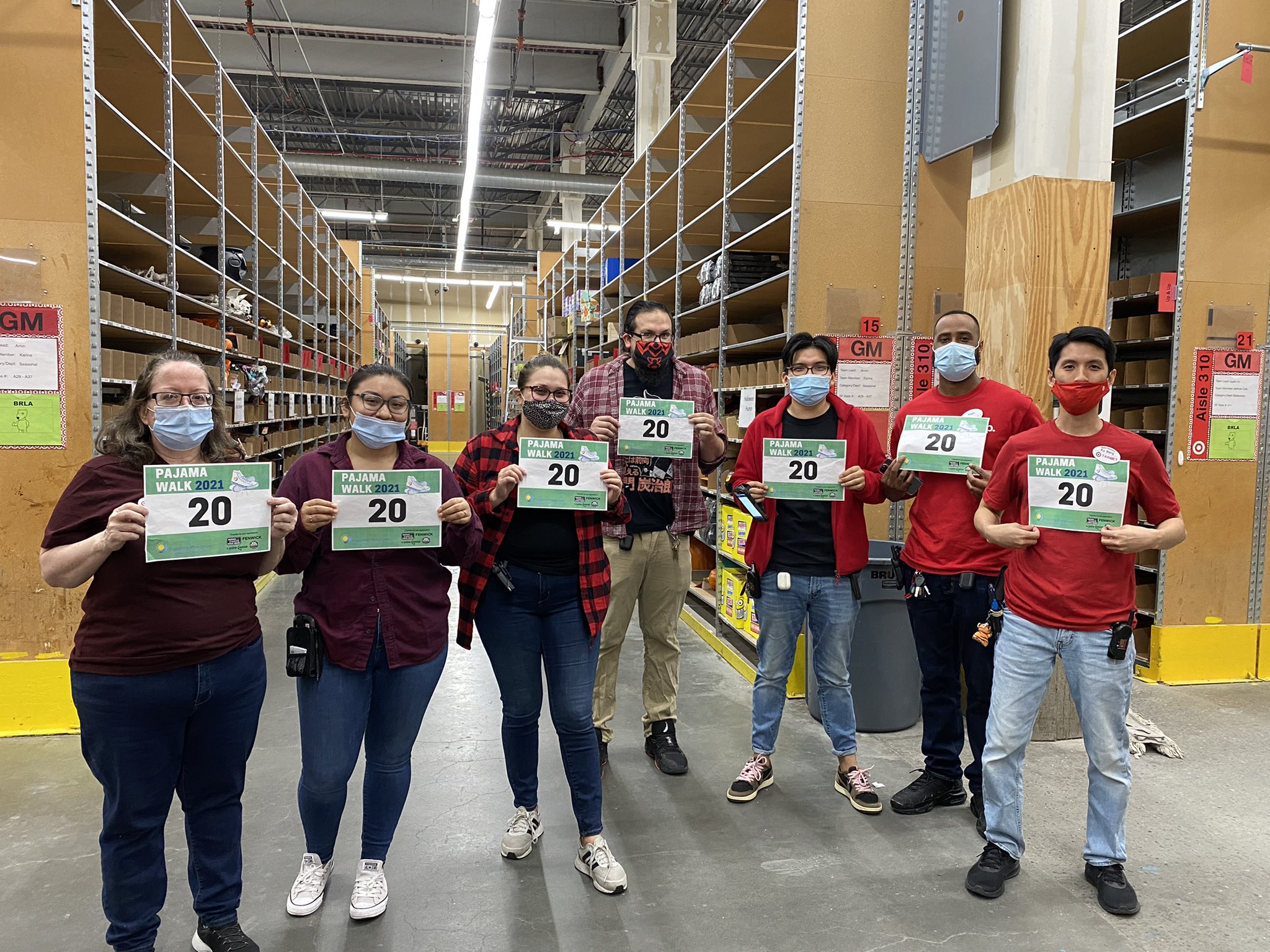 Target T1344 at Pajama Walk 2021