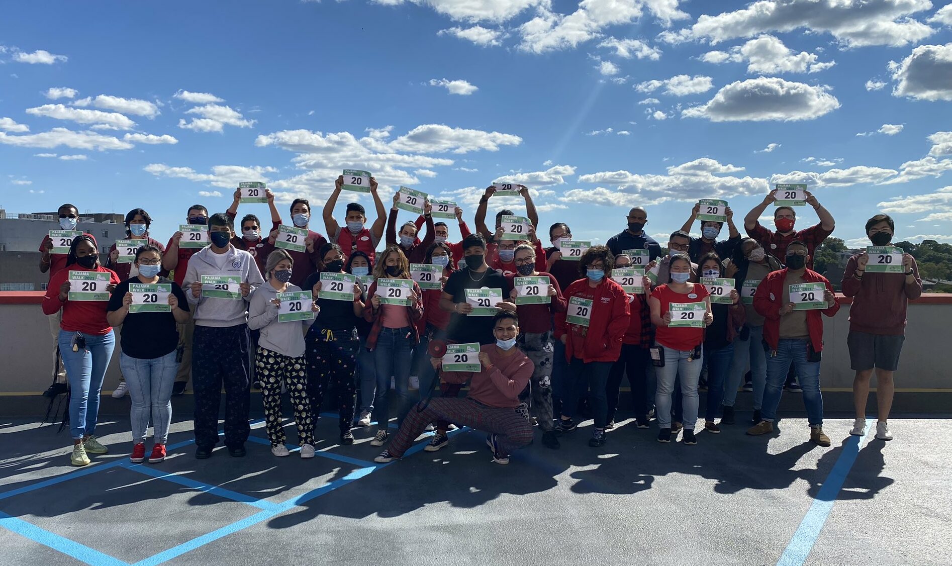 Target at Pajama Walk 2021