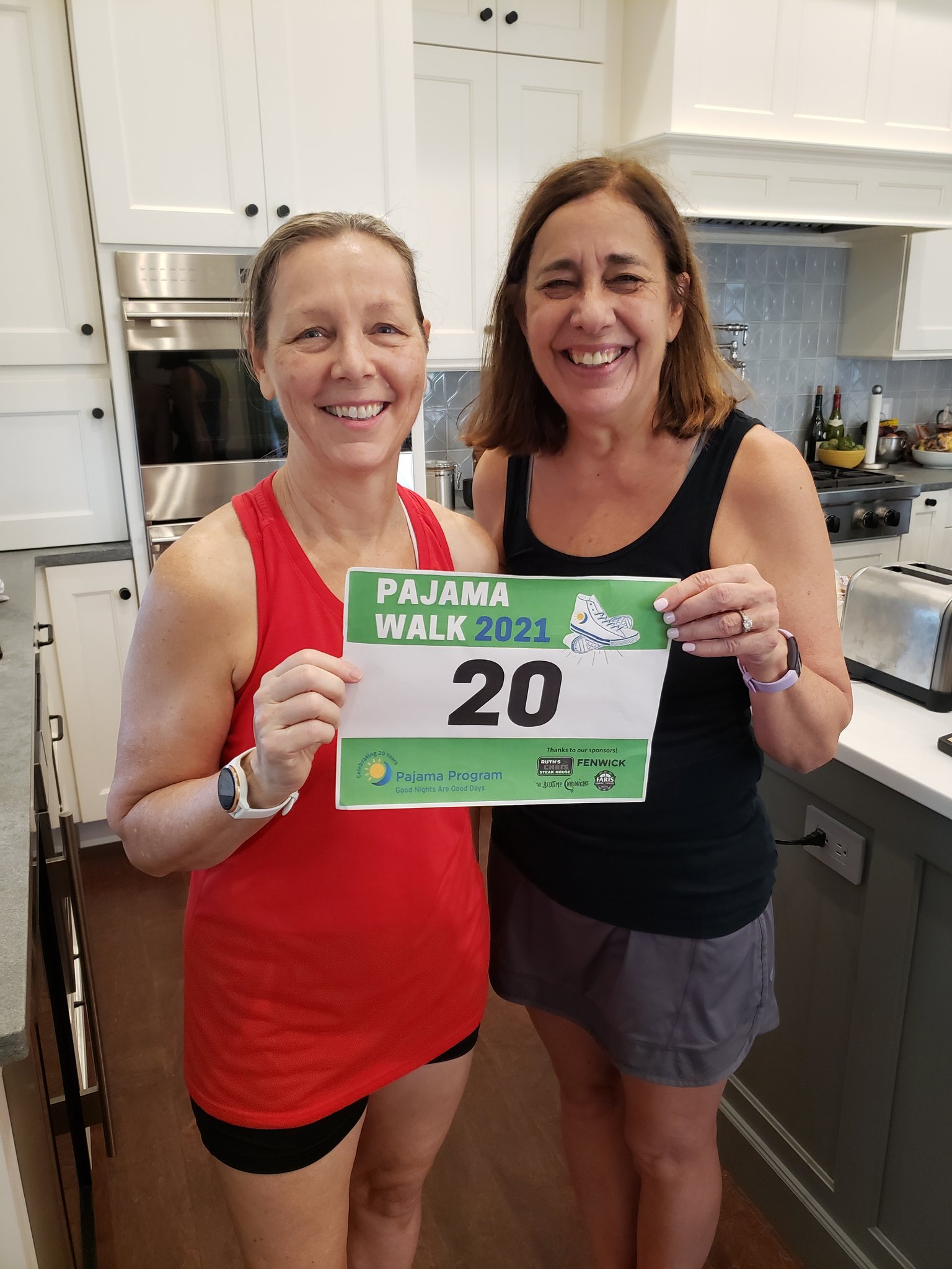 Target Employee Sandy Hayes from Florida at Pajama Walk 2021