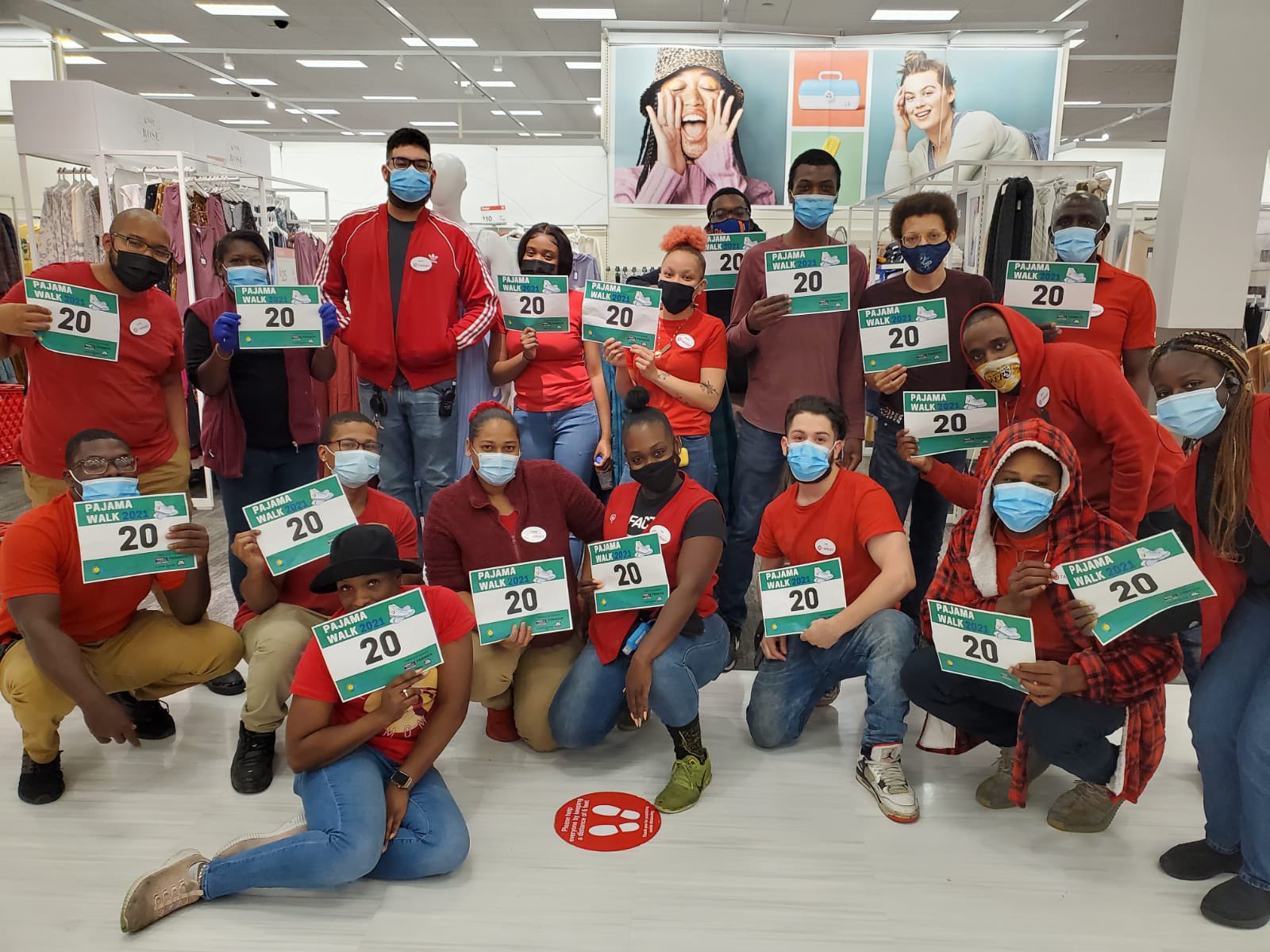 Target T1401 at Pajama Walk 2021