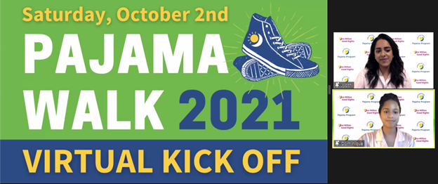 Pajama Walk 2021 Virtual Kick Off