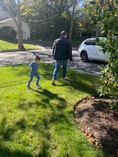 Fenwick & West family at Pajama Walk 2021